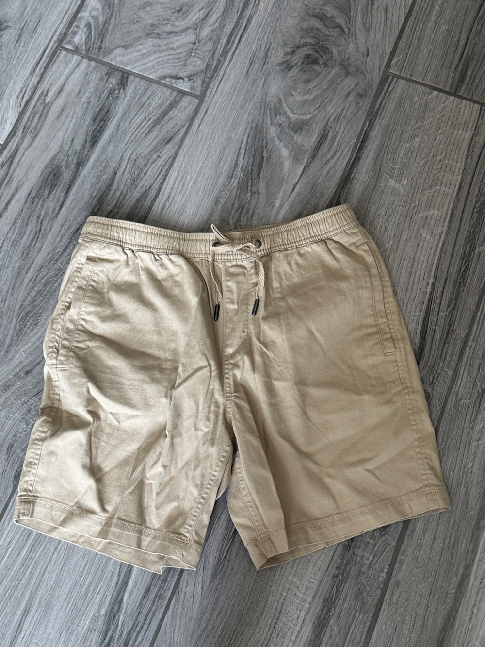 GAP Men's Casual Drawstring Shorts - Khaki NWOT Medium